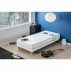 DEKO DREAM Matelas mousse confort ferme Kiva 90 x 200 x 16 cm pas cher