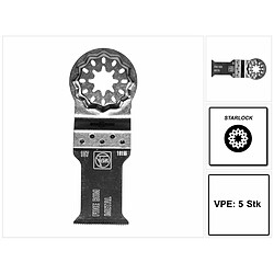 Fein E-Cut FINE Lame de scie plongeante Starlock 30 x 50mm Bi-métal 5 pcs. (63502157230)