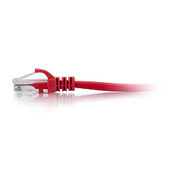 Acheter Cables To Go C2G Câble de raccordement réseau Cat6 avec gaine non blindé (UTP) de 3 M - Rouge