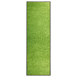 Decoshop26 Paillasson lavable Vert 60x180 cm DEC023190