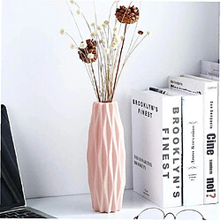 Acheter BESTA Nordique Imitation Pot De Fleur Origami Vase En Plastique Bouteille Salon Noyau Décoration De La Maison Décoration Intérieure