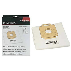 Nilfisk Advance SACHET DE SACS (X4) + PRE FILTRE POWER