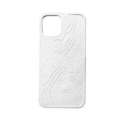 Muvit Coque pour iPhone 12 / 12 Pro en Plastique Motif Océan Mer d'Andaman Beige