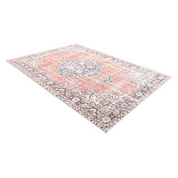 Vidal Tapis de laine 264x168 rouge Ultra Vintage pas cher