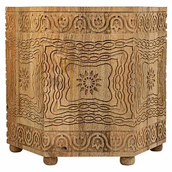 Table Basse Alexandra House Living Marron Bois de manguier 45 x 41 x 45 cm Style artisanal