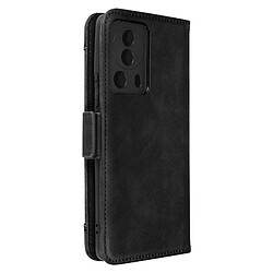 Avizar Étui Folio pour Xiaomi 13 Lite Porte-cartes Amovible Languette magnétique noir