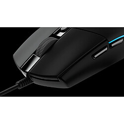 Universal Souris gaming optique 8000dpi 16,8m couleur personnalisée 6 boutons fil blanc noir souris pas cher