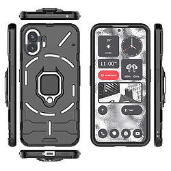 Htdmobiles Coque pour Nothing Phone 2 - housse etui rigide anti choc + verre trempe - NOIR