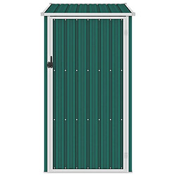 vidaXL Abri de jardin Vert 87x98x159 cm Acier galvanisé