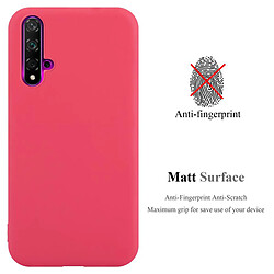 Avis Cadorabo Coque Huawei NOVA 5 / 5 PRO Etui en Rouge