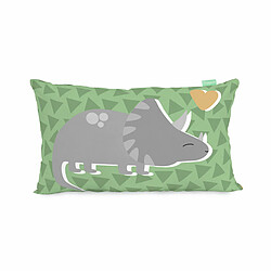 Happy Friday Housse de coussin HappyFriday Happydino Multicouleur 50 x 30 cm