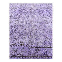 Vidal Tapis de laine 269x173 Violet Ultra Vintage pas cher