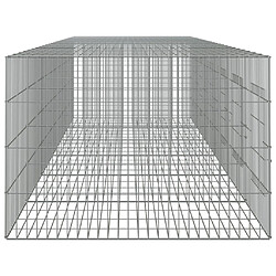 Acheter vidaXL Cage à lapin 6 panneaux 327x79x54 cm Fer galvanisé