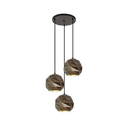 Luminaire Center Suspension Palermo Acier Anthracite