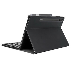 Wewoo ST 860S Pour Samsung Galaxy Tab S6 Etui Clavier Bluetooth Rétro-Éclairage Rétractable 10.5 pouces T860 / T865 Noir pas cher