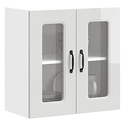 vidaXL Armoire murale de cuisine avec porte en verre Kalmar