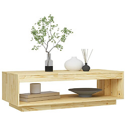 Acheter Maison Chic Table basse,Table Console Table d'appoint, Table pour salon 110x50x33,5 cm bois de pin massif -MN42577