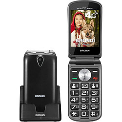 BRONDI AMICO MIO 4G TELEFONO CELLULARE SENIOR GREY