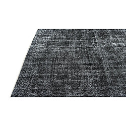 Avis Vidal Tapis de laine 262x155 noir Ultra Vintage