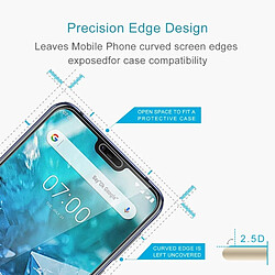 Avis Wewoo Film de verre trempé transparent 0.26mm 9H 2.5D pour Nokia 7.2