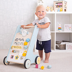 Avis Bigjigs Toys Trotteur d'activité en bois pour bébé