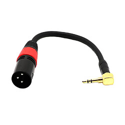 Adaptateur mâle vers XLR mâle