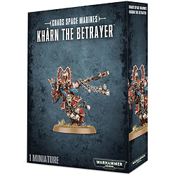 Games workshop Warhammer 40k - Space Marine du Chaos World Eaters Khârn the Betrayer