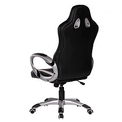 Avis Mes Fauteuil de bureau gamer 66x66,6x122/131 cm noir