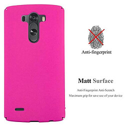 Avis Cadorabo Coque LG G3 Etui en Rose