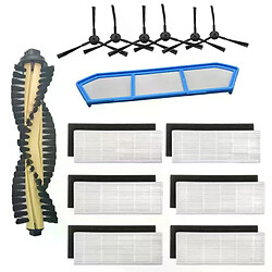 Kit d'accessoires AD pour aspirateur Ilife A4 A4S A40, pièces détachées, filtre HEPA, filtre primaire, brosse latérale, brosse en rouleau