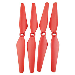 4 pales hélice hélice prop lame pour syma x8sw x8sc x8sg x8 pro rouge