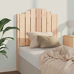 vidaXL Tête de lit 81x4x110 cm Bois massif de pin