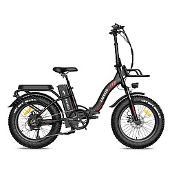 Vélo électrique FAFREES F20 Max avec cadre Pliable Batterie 48V 18Ah Vitesse Max 25Km/h Noir