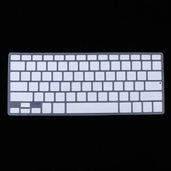 Film de protection pour clavier allemand phonétique pour Macbook 13/15 pouces blanc