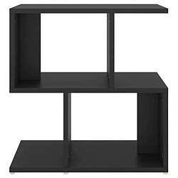 Acheter Maison Chic Table de chevet - Table de Nuit Noir 50x30x51,5 cm Aggloméré