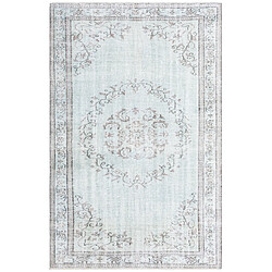 Vidal Tapis de laine 257x163 Bleu Ultra Vintage