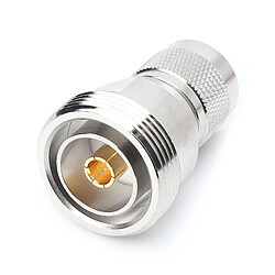 Wewoo Adaptateur coaxial NJ / L29K RF L29 7/16 N Mâle à DIN Femelle Jacks à vis Connecteur