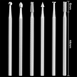 Acheter Wewoo 2.35mm poignée tungstène acier gravure électrique creux nouvelle machine de filetage Olive coupe de coupetaille 1.5mm