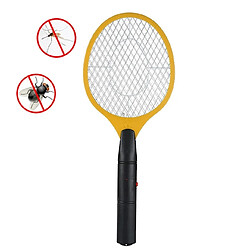 Wewoo Anti insectes Répulsifs Raquette à main tapette moustique insecte maison jardin parasite mouche Zapper tueur à électrique (jaune)