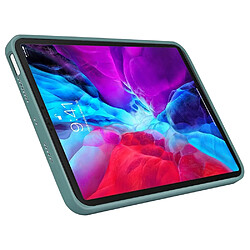 Coque en silicone antichoc, anti-empreinte digitale vert pour votre iPad Pro 12.9-pouces (2021)/(2020)/(2018)