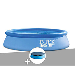 Kit piscine autoportée Intex Easy Set 2,44 x 0,61 m + Bâche de protection