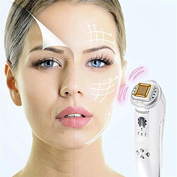 Avis Chrono Instrument de beauté radiofréquence radiofréquence matrice de points radiofréquence soins de la peau du visage levage raffermissant rides anti-âge masseur facial(Blanc)