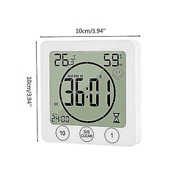 Avis Universal Horloge murale salle de bain lcd douche étanche minuterie