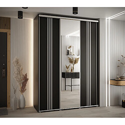 Abiks Meble Armoire DAVOS 7 À Portes Coulissantes 235,2/170/45 3 Portes