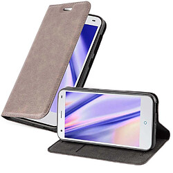 Cadorabo Coque ZTE Blade S6 Etui en Brun