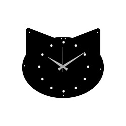 EPIKASA Horloge Murale Chat