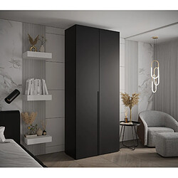 Abiks Meble Armoire Inova 1 À Portes Battantes 236,7/100/47 2 Portes (nero/nero)