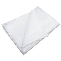 vidaXL Bâche de gaze 140 g/m² 8x12 m Blanc