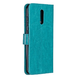 Avis Wewoo Housse Coque Etui à rabat horizontal pour Nokia 3.2 Crazy Horse Texture avec supportfentes cartesportefeuille et cadre photo Bleu