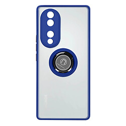 Avizar Coque pour Honor 70 avec Bague de Maintien Compatible Support Magnétique Bleu